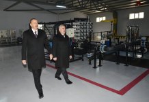 Ilham Aliyev attends ceremony to launch drinking water supply, sewage systems in Julfa (PHOTO)