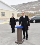 Ilham Aliyev attends ceremony to launch drinking water supply, sewage systems in Julfa (PHOTO)