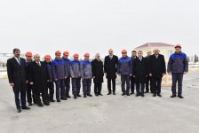 Ilham Aliyev attends ceremony to launch drinking water supply, sewage systems in Julfa (PHOTO)
