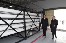 Ilham Aliyev attends ceremony to launch drinking water supply, sewage systems in Julfa (PHOTO)