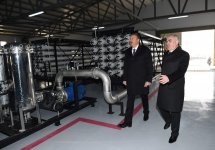 Ilham Aliyev attends ceremony to launch drinking water supply, sewage systems in Julfa (PHOTO)
