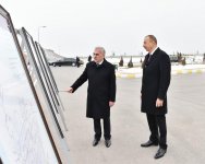 Ilham Aliyev attends ceremony to launch drinking water supply, sewage systems in Julfa (PHOTO)
