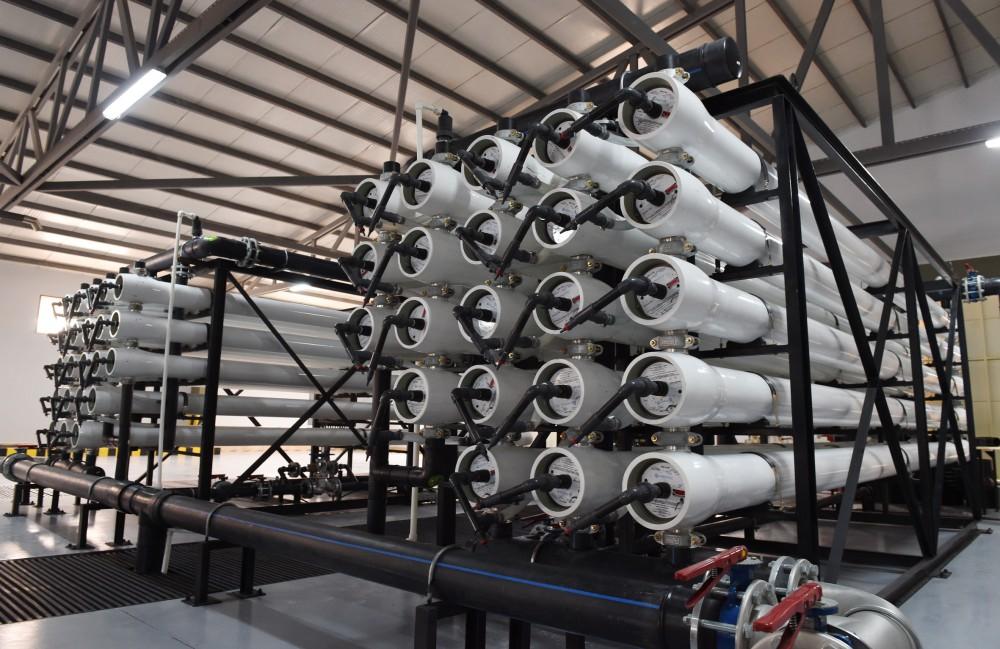 Ilham Aliyev attends ceremony to launch drinking water supply, sewage systems in Julfa (PHOTO)