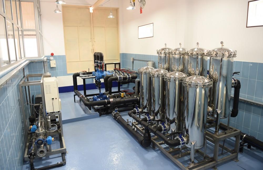 Ilham Aliyev launches drinking water supply system in Shahbuz (PHOTO)