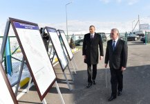 Ilham Aliyev launches drinking water supply system in Shahbuz (PHOTO)