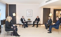 Ilham Aliyev meets Statoil CEO (PHOTO)