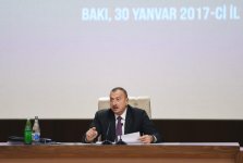 Ilham Aliyev at conference on Azerbaijani regions development  (PHOTO)