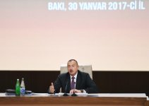 Ilham Aliyev at conference on Azerbaijani regions development  (PHOTO)