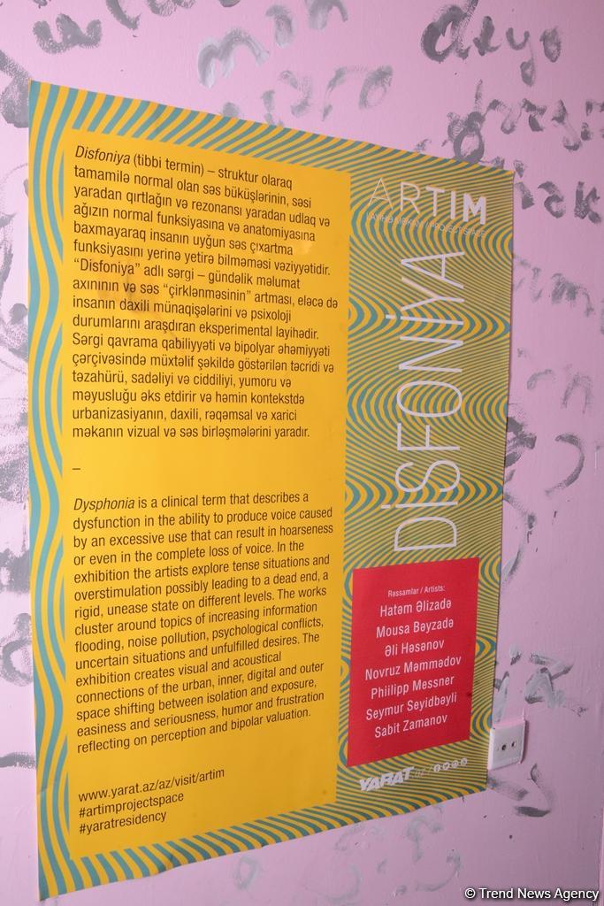 YARAT presents group exhibition "DYSPHONIA"  (PHOTO)