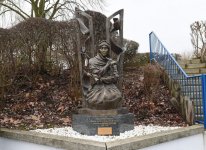 President Ilham Aliyev and his spouse visited statue of Khurshidbanu Natavan in Waterloo