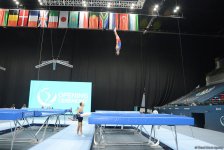 Baku hosts trainings of World Cup gymnasts (PHOTO)