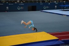 Baku hosts trainings of World Cup gymnasts (PHOTO)