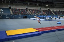 Baku hosts trainings of World Cup gymnasts (PHOTO)