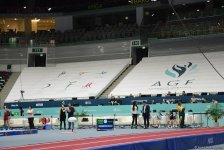 Baku hosts trainings of World Cup gymnasts (PHOTO)