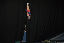 Baku hosts trainings of World Cup gymnasts (PHOTO)