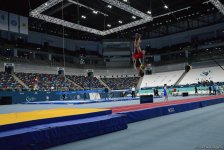 Baku hosts trainings of World Cup gymnasts (PHOTO)