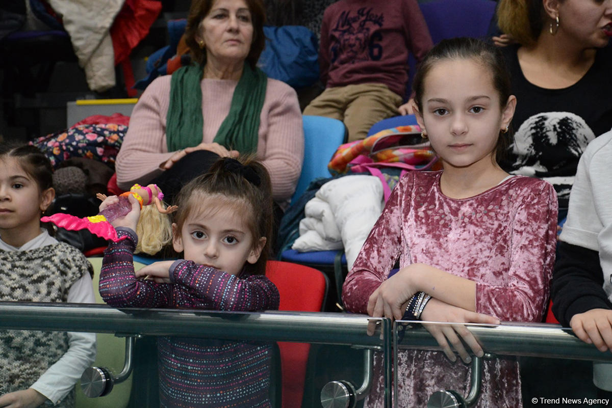 Baku hosts trainings of World Cup gymnasts (PHOTO)