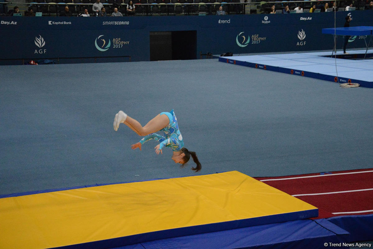 Baku hosts trainings of World Cup gymnasts (PHOTO)
