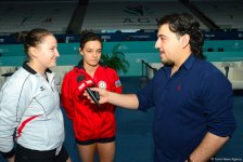 Azerbaijani female gymnasts ready for FIG Baku World Cup (PHOTO)