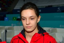 Azerbaijani female gymnasts ready for FIG Baku World Cup (PHOTO)