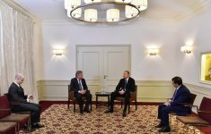 Ilham Aliyev meets Kaspersky Lab CEO in Munich
