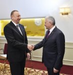 Ilham Aliyev meets with Turkish PM in Munich