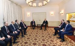 Ilham Aliyev meets with Turkish PM in Munich