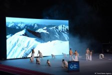 Baku hosts opening ceremony for FIG World Cup in Trampoline Gymnastics and Tumbling (PHOTO)