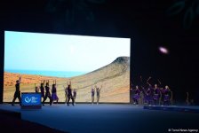 Baku hosts opening ceremony for FIG World Cup in Trampoline Gymnastics and Tumbling (PHOTO)