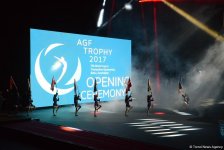 Baku hosts opening ceremony for FIG World Cup in Trampoline Gymnastics and Tumbling (PHOTO)