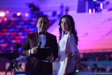 Baku hosts opening ceremony for FIG World Cup in Trampoline Gymnastics and Tumbling (PHOTO)