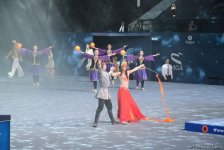 Baku hosts opening ceremony for FIG World Cup in Trampoline Gymnastics and Tumbling (PHOTO)