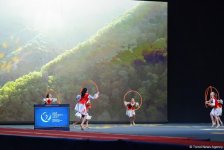 Baku hosts opening ceremony for FIG World Cup in Trampoline Gymnastics and Tumbling (PHOTO)