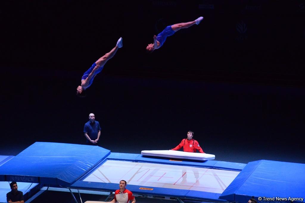 Azerbaijani trampoline gymnast advances to World Cup final (PHOTO)