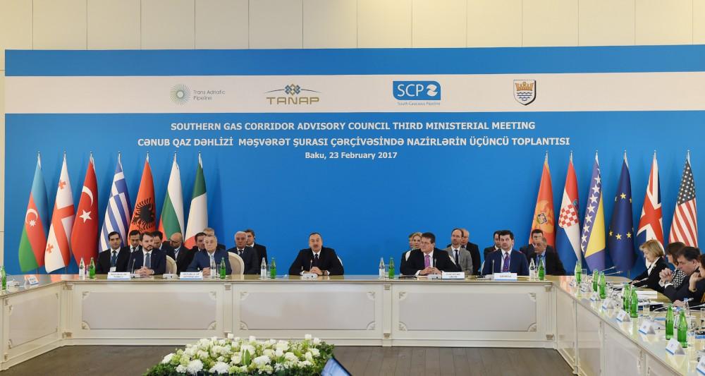 Ilham Aliyev: SGC – issue of energy security and energy security is national security of countries (PHOTO)