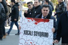 Nationwide march on 25th anniversary of Khojaly genocide held in Baku (PHOTO)