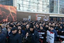 Nationwide march on 25th anniversary of Khojaly genocide held in Baku (PHOTO)