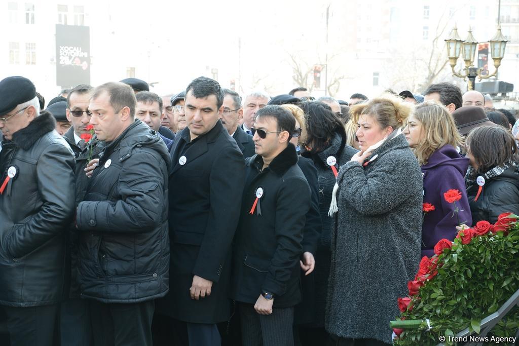 Nationwide march on 25th anniversary of Khojaly genocide held in Baku (PHOTO)