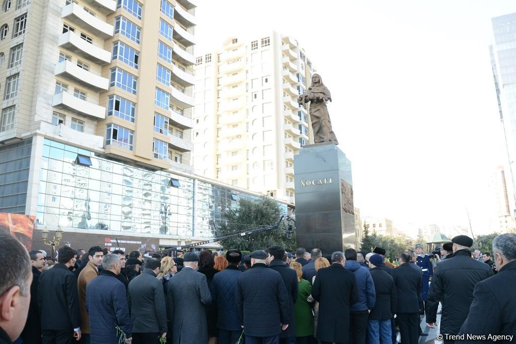 Nationwide march on 25th anniversary of Khojaly genocide held in Baku (PHOTO)