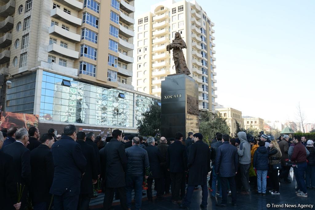 Nationwide march on 25th anniversary of Khojaly genocide held in Baku (PHOTO)
