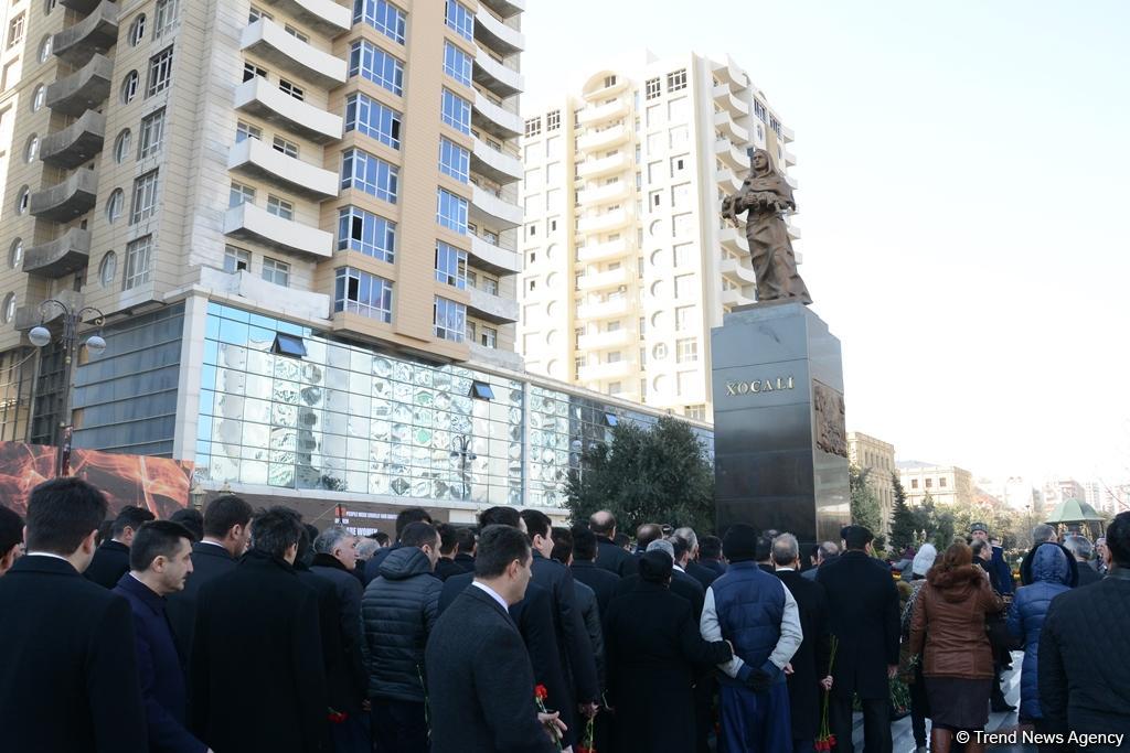Nationwide march on 25th anniversary of Khojaly genocide held in Baku (PHOTO)