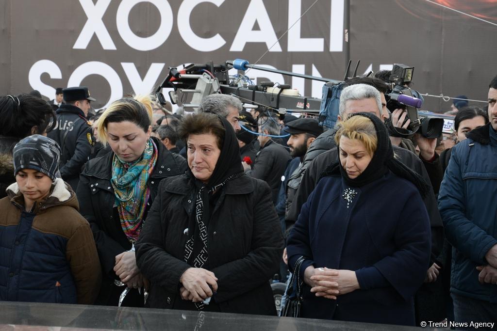 Nationwide march on 25th anniversary of Khojaly genocide held in Baku (PHOTO)