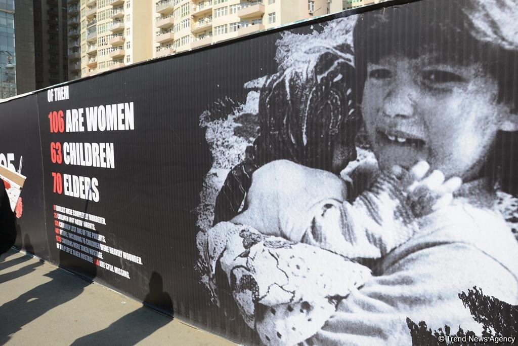 Nationwide march on 25th anniversary of Khojaly genocide held in Baku (PHOTO)