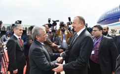 Ilham Aliyev in Pakistan for Summit of the Economic Cooperation Organization (PHOTO)