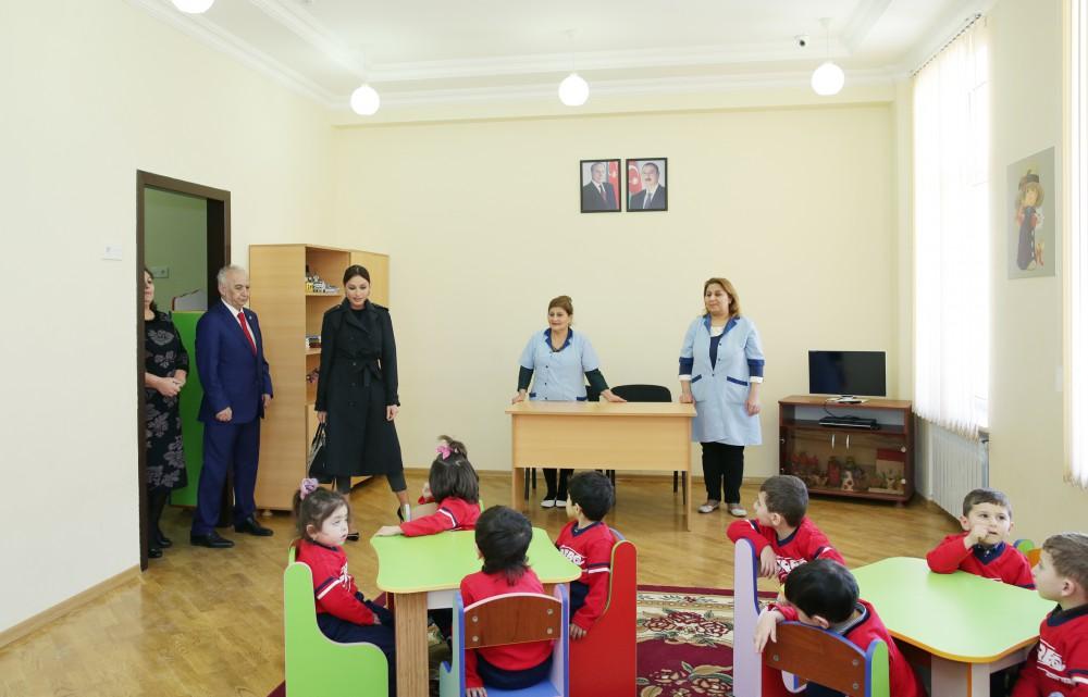 First VP Mehriban Aliyeva opens orphanage-kindergarten in Baku’s Pirshaghi (PHOTO)