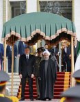 Official welcome ceremony held for Ilham Aliyev in Tehran (PHOTO)