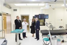 Azerbaijan’s president, first lady attend Heart Center opening in Baku (PHOTO)