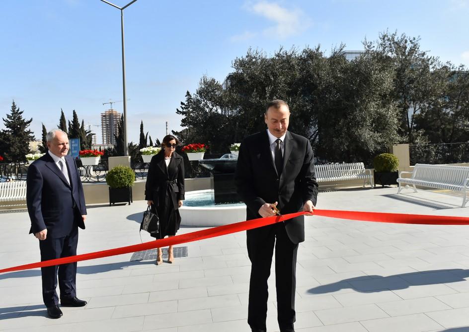 Azerbaijan’s president, first lady attend Heart Center opening in Baku (PHOTO)
