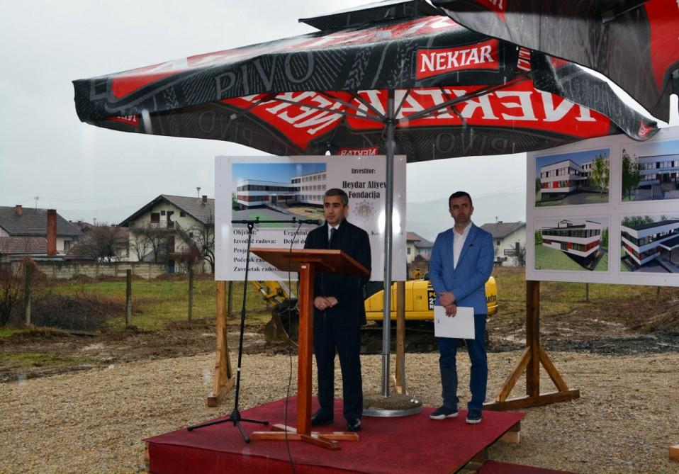 Work starts on Health Center to be built in Bosnia and Herzegovina with support of Heydar Aliyev Foundation (PHOTO)