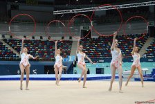 Training session held for FIG World Cup in Baku (PHOTO)
